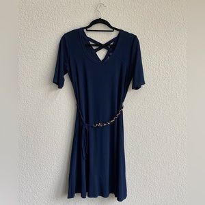 Nina Leonard blue dress size S